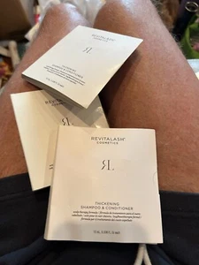 3 X RevitaLash Thickening Shampoo & Conditioner 10 ml each SCALP THERAPY FORMULA - Picture 1 of 4