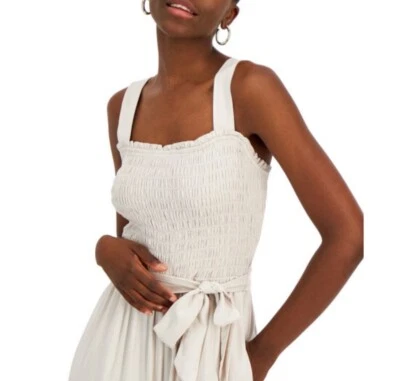 INC INTERNATIONAL CONCEPT MONO MUJER CALADO-CORPIÑO ADOBE BEIGE COLOR TALLA L Foto 1 de 4