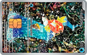 Magikarp Credit debit card skin decal sticker small chip  HOLOGRAPHIC - Picture 1 of 2