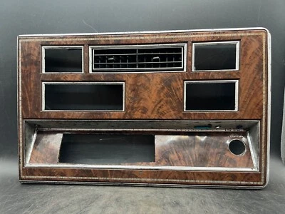 1977-1984 Oldsmobile Delta 88 OEM Radio Climate Control Dashboard Bezel 554854 Foto 1 de 4