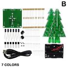 Diy 3d Led Flashing Christmas Tree Circuit Kits Glitter Electronic Learning Sets