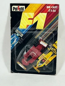 FERRARI T4 AGIP RN1 FORMULA 1 POLISTIL F1 OLD RACING CAR VINTAGE 1:55 DIE CAST - Foto 1 di 6