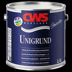 CWS Wertlack Unigrund Universal Grundierung Vorlack Lack Holz Metall PVC 0,7 2,5 - Bild 1 von 1