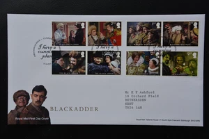 2023 Blackadder FDC Cunningsburgh Shetland SHS Complete With Insert Card - Picture 1 of 1