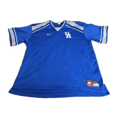 Camiseta deportiva de baloncesto vintage años 90 Nike Kentucky Wildcats camiseta de tiro XX grande Foto 1 de 4