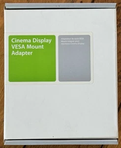 2002 Apple Cinema Display VESA MOUNT ADAPTER BRACKET 20" 23" 30" M9649G/A Sealed - Bild 1 von 6