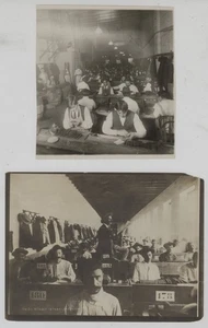 1900er Havanna Kuba Zigarrenfabrik Lecter liest Zigarrenrollen Tabak Fotos vor (2) - Bild 1 von 2