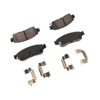 Genuíno ACDelco para GMC Acadia Limited 2017 conjunto de pastilhas de freio a disco | Suporte de aço - Imagem 1 de 4