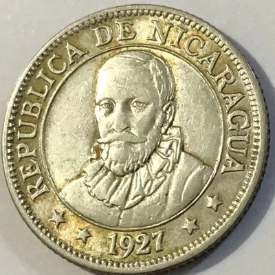 1927  Nicaragua 10 Centavos KM-13 Mintage 500k - Image 1 of 2