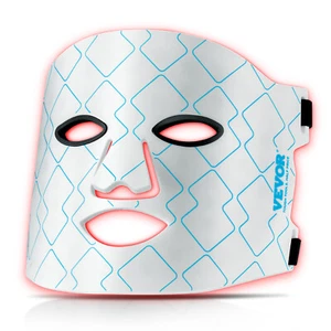 VEVOR Red Light Therapy Mask 7-Color LED Face Mask Light Therapy with 850nm NIR - Imagen 1 de 12