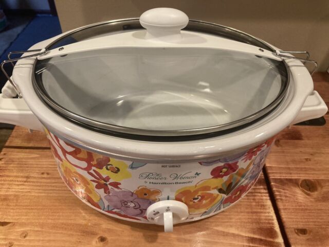 Large Slow Cooker Crock Pot 8 qt Oval Crockpot Red Stone Hamilton Beach for  Sale in Huntington Beach, CA - OfferUp