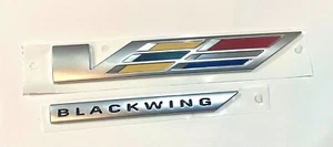 NEW ITEM! CADILLAC CT4 V BLACKWING EMBLEM !! INSTOCK FACTORY GM - Picture 1 of 1
