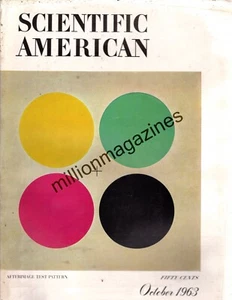 1963 Scientific American October - Conservation laws; first breath; Nabataens - Picture 1 of 1