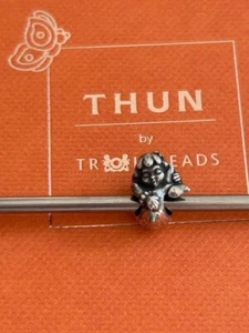 Authentic Trollbeads MAGIC MERMAID Silver Bead ~ Thun by Trollbeads ~ - Picture 1 of 2