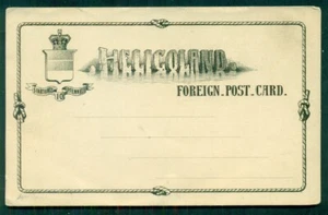 Tarjeta única HELIGOLAND, 1878, 5f 10pf (H&G 3) sin usar, en muy buen estado - Imagen 1 de 1