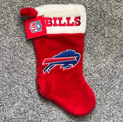 Buffalo Bills Christmas Stocking Holiday NFL New With Tag 2004 Cover