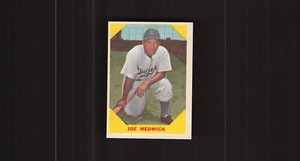 1960 FLEER BASEBALL GREATS JOE MEDWICK 22 EX BASEBALL BROOKLYN DODGERS