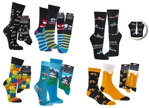 2 Paar Damen und Herren Spaßsocken, Fun socks, witzige Socken - Bild 1 von 51