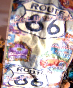 Vintage PIONEER EXPRESS  Tapestry Shop/Travel Tote Bag Collapsible Wheel NEW - Picture 1 of 4