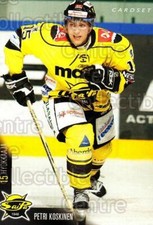 2010-11 Finnish Cardset #130 Petri Koskinen