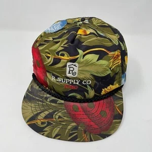Vintage Floral Ladybug Agriculture Store Toro Snapback Hat OSFA - Picture 1 of 6