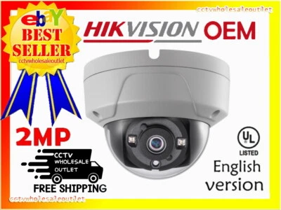 CCTV WHOLESALE OUTLET DS-2CE57D3T-VPITF(AC344-OD-2.8) 2.8mm IR Dome Camera HD 1080P