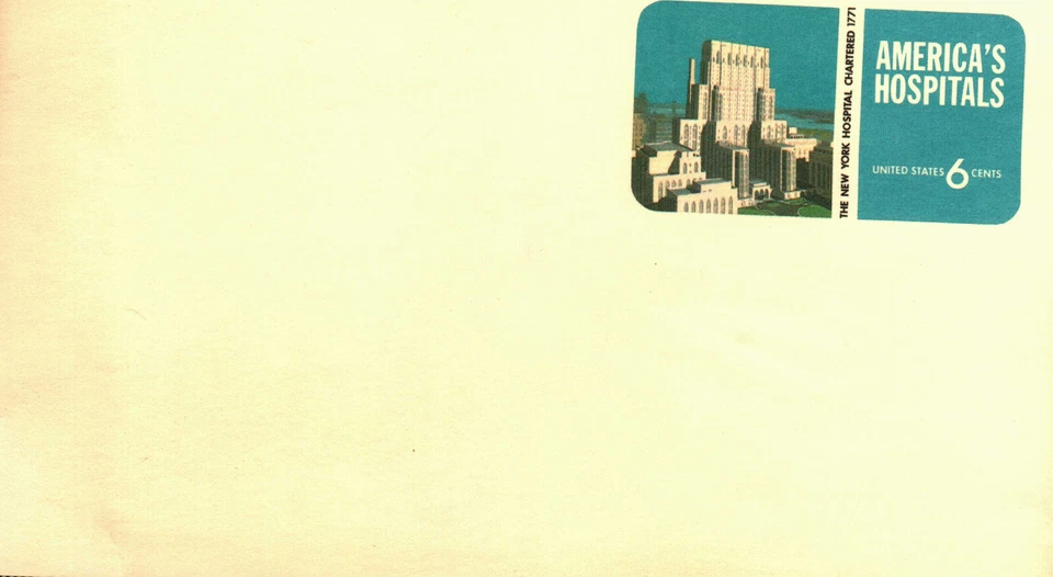 US UX60 MNH America's hospitals - Image 1 of 1