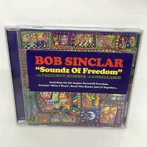 CD álbum de importación australiana de Bob Sinclar SOUNDZ OF FREEDOM en muy buen estado franqueo gratuito - Imagen 1 de 4