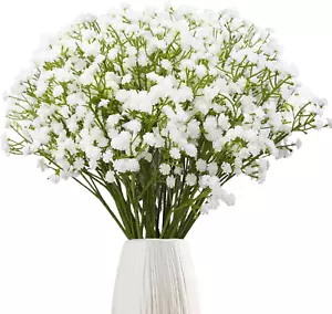 24Pcs Babys Breath Artificial Flowers, Fake Baby Breath Flowers Artificial Bulk - Picture 1 of 12