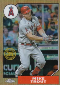 2022 Topps Chrome Baseball "'87 Topps" Insert Cards - Picture 1 of 41