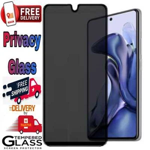 Privacy Anti-Spy Tempered Glass Screen Protector For Xiaomi 11T 12T Redmi 10 K50 - Picture 1 of 4