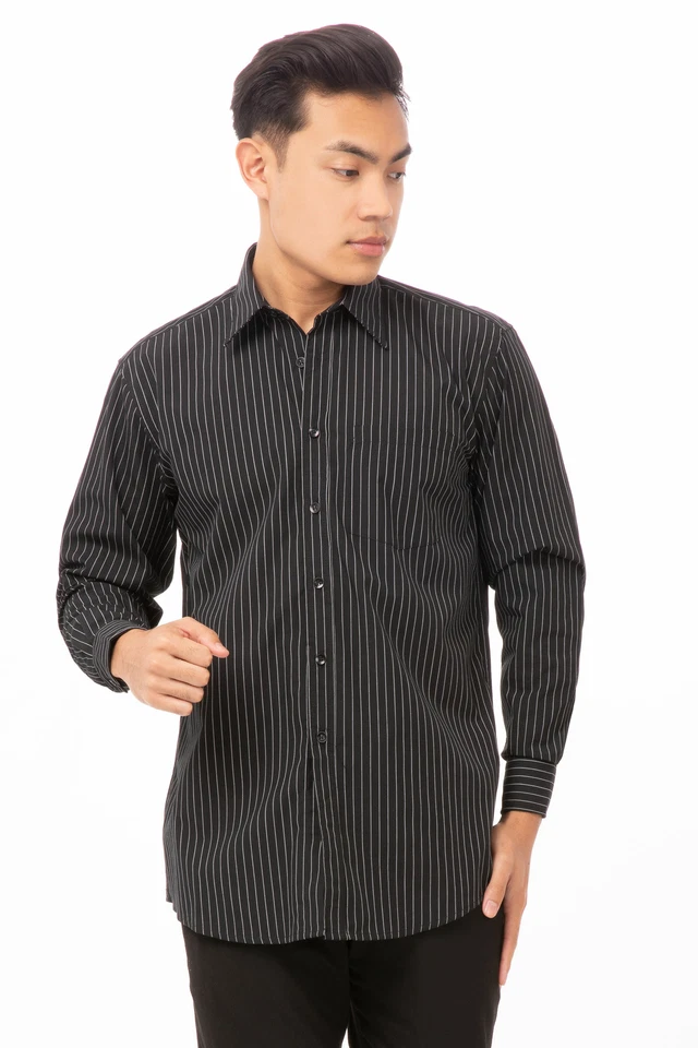 Chef Works Mens Onyx Dress Shirt (D300) - Image 1 of 1