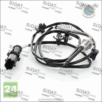 Sensore temperatura gas scarico Sidat per CHEVROLET CAPTIVA OPEL MERIVA A gi1 - Immagine 1 di 3