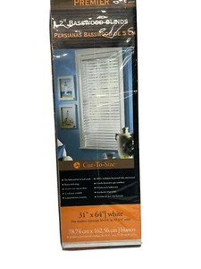 Premier 2” Basswood Blinds Color White - Picture 1 of 8