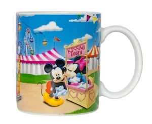 Tazza caffè Disney Topolino Minnie e amici in fiera Paperino Pippo - Foto 1 di 7