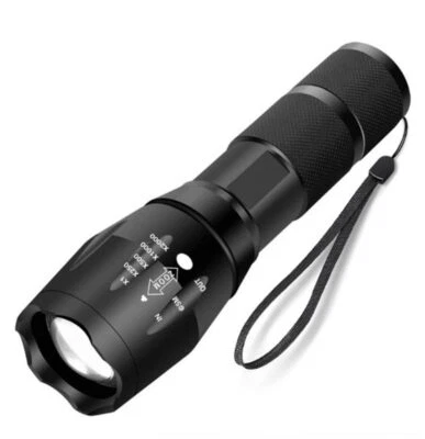 T6 XML LED Superhelle Taktische Taschenlampe - Zoom und Fokus Re... - Bild 1 von 4