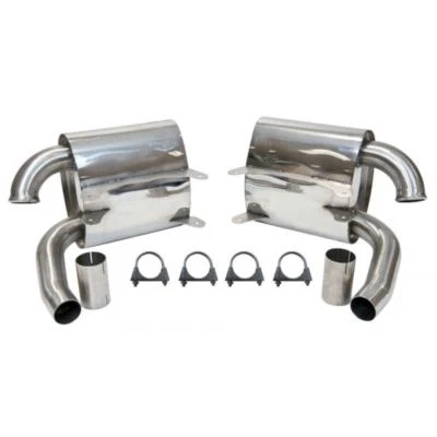 Porsche 911 996 Carrera Topgear Loud Sports Tone Exhaust Mufflers Silencers - Image 1 of 4