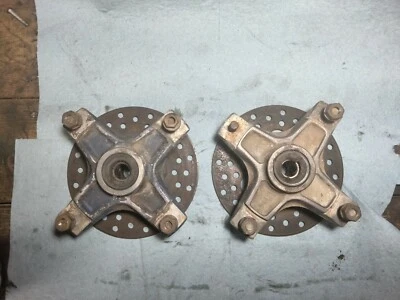 88 KAWASAKI TECATE 4 ступицы передних колес с роторами - Изображение 1 из 4