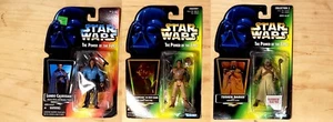 ⭐🔫 Star Wars Power Of The Force  - 2 Lando Calrissian and 1 Tusken Raider ⭐🔫 - Picture 1 of 7