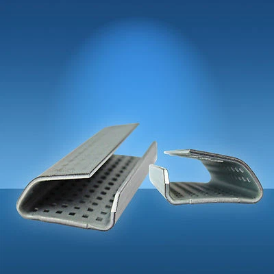 VEMATEC 1000 Verschlusshülsen 13 mm Metall verzinkt gezahnt für Umreifungsband PP PET