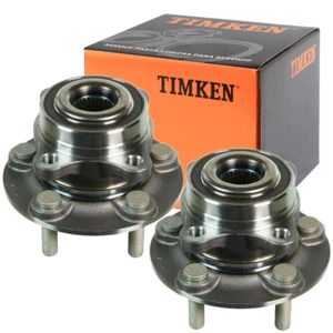 Timken Front Wheel Bearing and Hub Assembly Pair New For 2013 - 2020 Ford Fusion - Bild 1 von 7