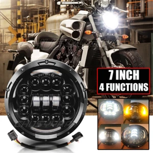 Señales de giro de faros LED de 7 pulgadas DRL para Yamaha Vmax 1200 1700 1 pieza - Imagen 1 de 15
