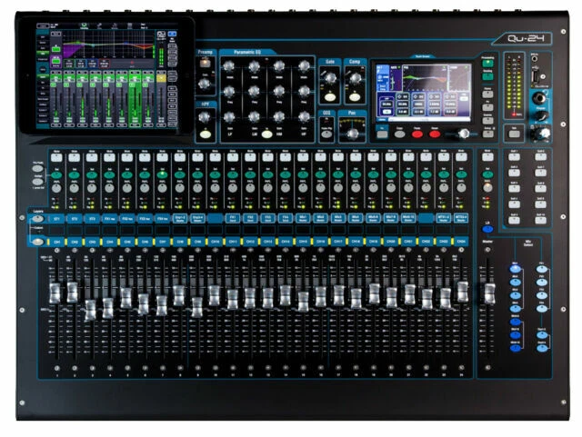 Allen & Heath QU-24C (Chrome Edition) Mixer - Refurbished Product