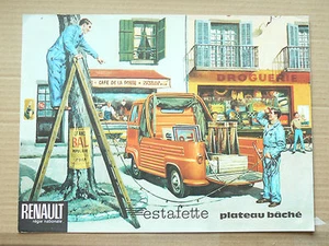 Katalog RENAULT ESTAFETTE Abdeckplane Prospekt Brochure - Bild 1 von 1
