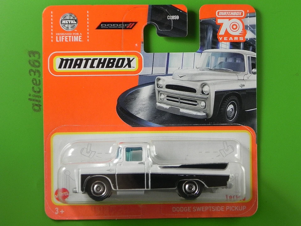 Matchbox 2023 - Dodge Sweptside Pick-Up - 14 - Nuovo IN Conf. Orig. - Immagine 1 di 1