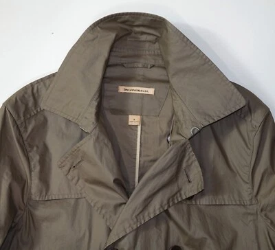 John Varvatos Modern Lightweight Trench Coat in Brown Size Small 100% Cotton - Image 1 of 4