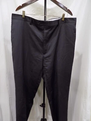 JB BRITCHES 100% Wool "Gunmetal" Gray Pleated Slacks Mens 44R/27 Italy (92) - Image 1 of 4