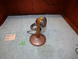 ¡Viejo! Micrófono de audio vintage Astatic 241-s micrófono armónica azul funciona - Imagen 1 de 14