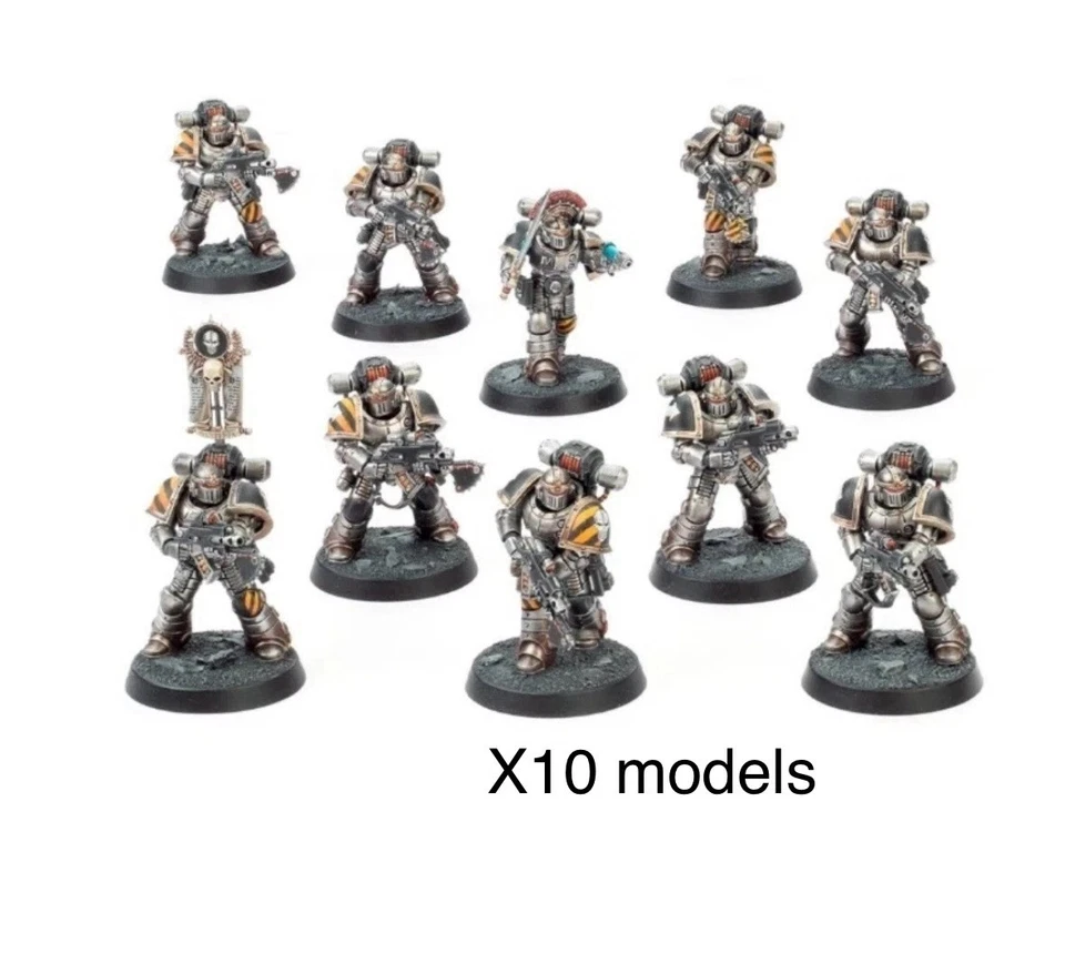 Warhammer 30k Horus Herejía MkII MK2 X10 Escuadrón Táctico NUEVO SIN CAJA Envío Gratis Foto 1 de 1