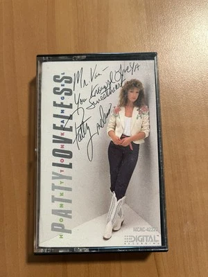 Patty Loveless Signed Autographed Cassette Tape Honky Tonk Angel - Image 1 of 4